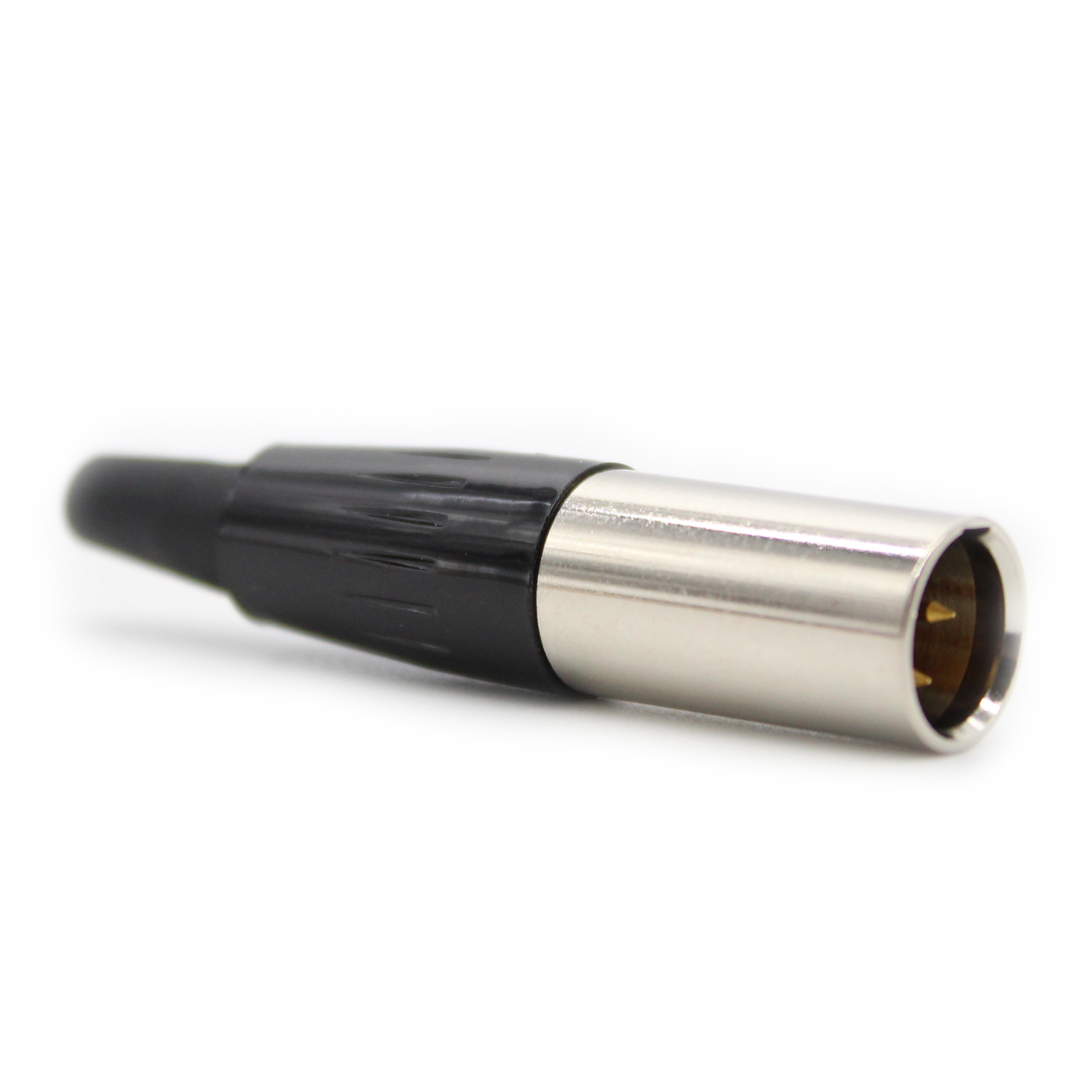 CONN RCPT MALE MINI XLR 3P SLDR