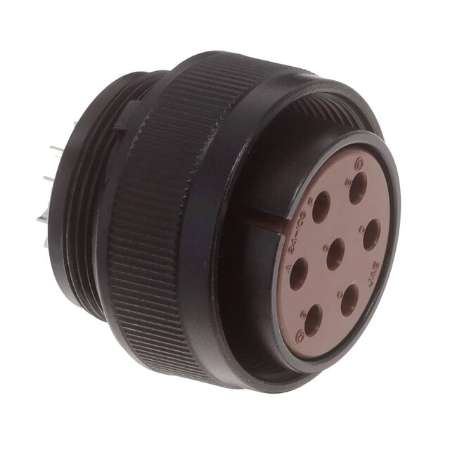 CIRC CONN PLUG, 7 POS, SOCKET, S