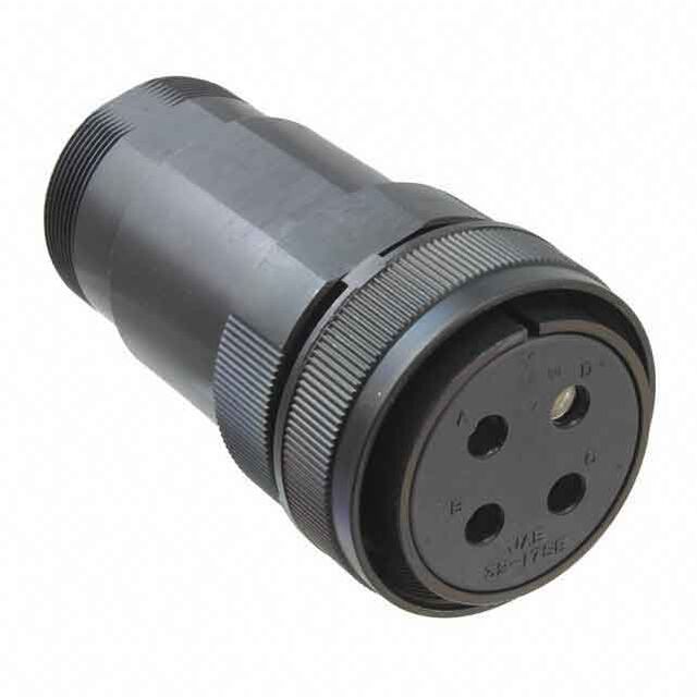 CONN PLUG FMALE 4P SOLDER CUP