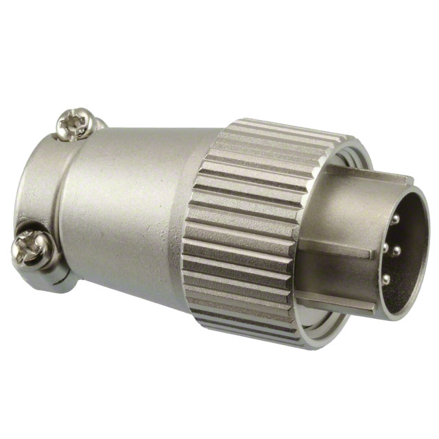 CONN PLUG MALE 7P SILV SLDR CUP