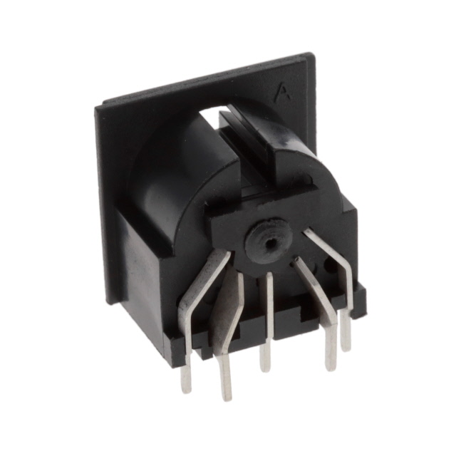 CONN RCPT FMALE MINI DIN 5P SLDR