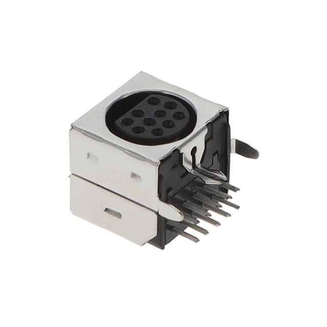 CONN RCPT FMALE MINI DIN 10P SLD