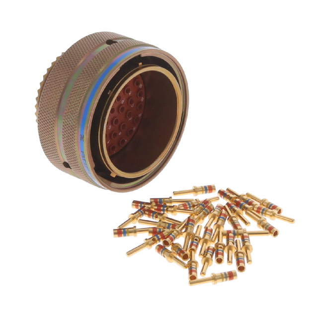 CONN PLUG MALE 37POS GOLD CRIMP