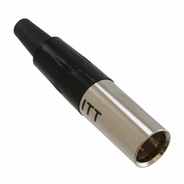 CONN PLUG MALE MINI XLR 3P SLDR