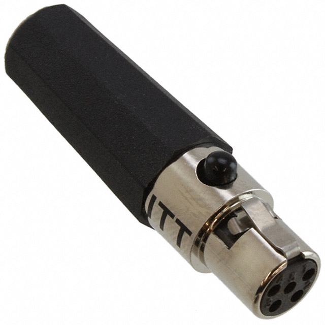 CONN PLUG FMALE MINI XLR 5P SLDR