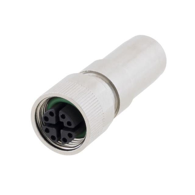 M12 8P X-CODE FEMALE CONNECTOR M