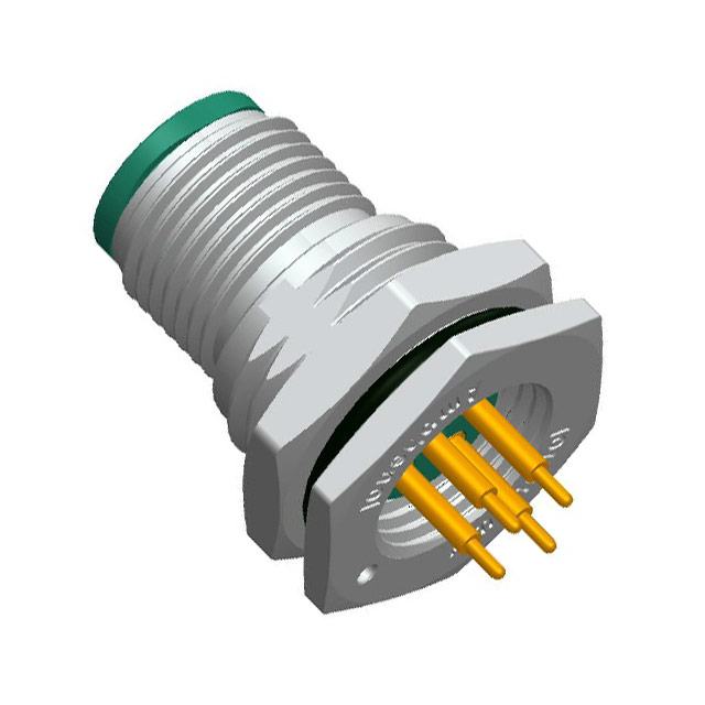 CONN PLUG MALE 4POS GOLD SOLDER