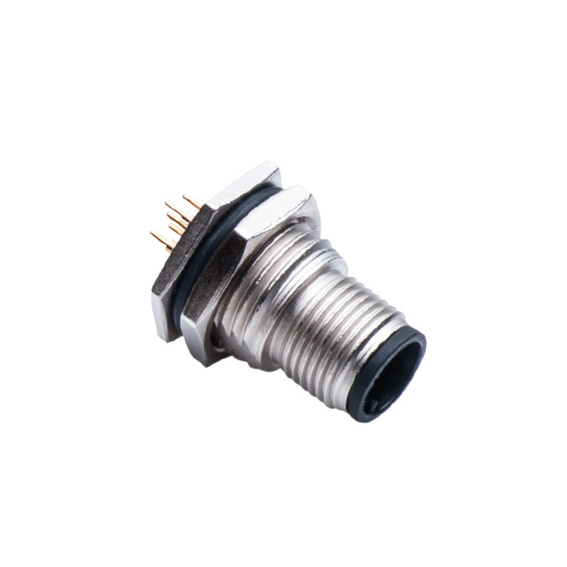 CONN PLUG MALE 5POS GOLD SOLDER