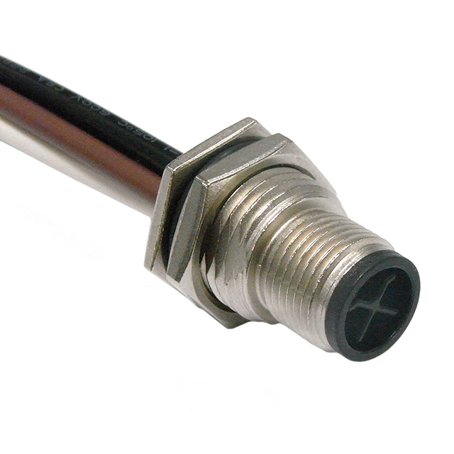 CONN PLUG MALE 4P WIR LEAD 0.49'