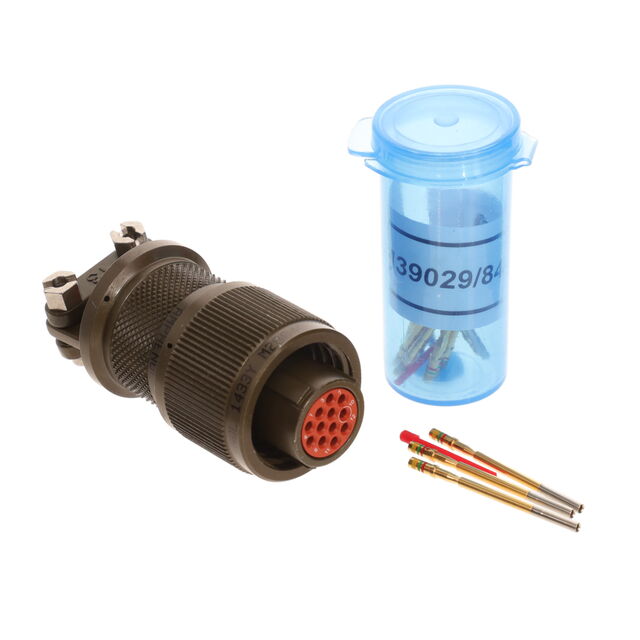 CONN, PLUG WITH STR STRAIN RELIE