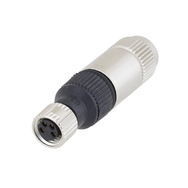 M8 4P-F FIELD TERM 24-20AWG