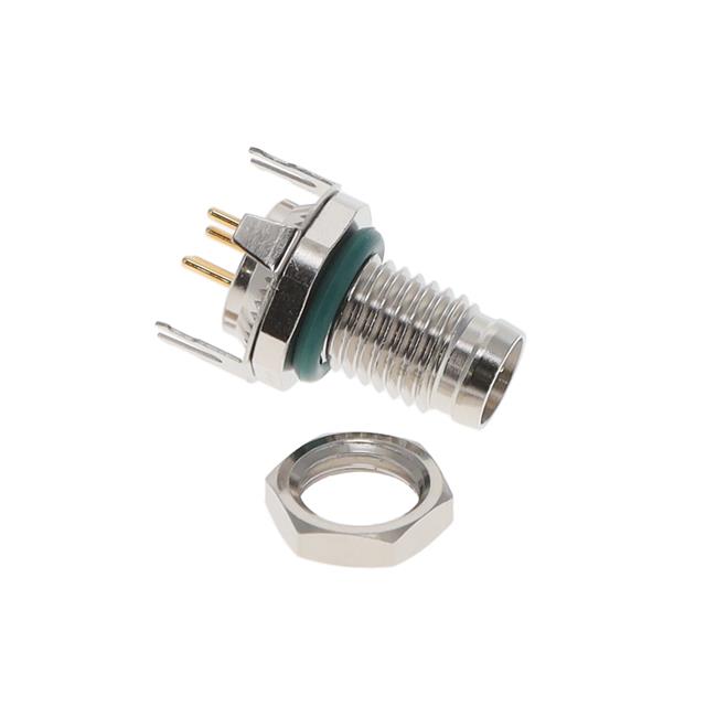 M SERIES, M8, 3A, 04 PINS, RECEP