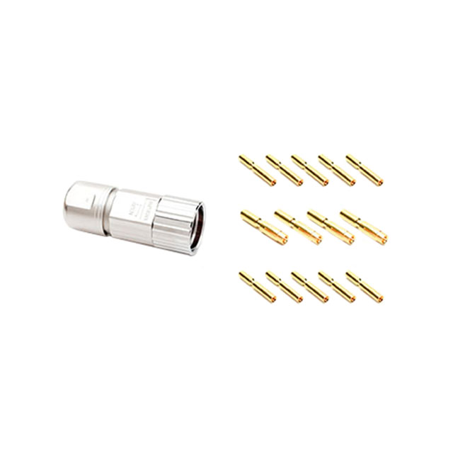 CONN PLUG FMALE 9POS GOLD CRIMP