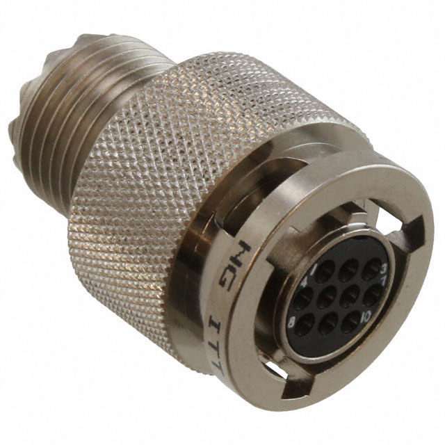 CONN PLUG FMALE 10POS GOLD CRIMP