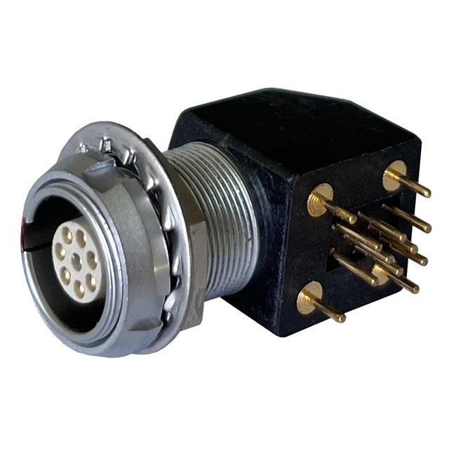 CONN RCPT FMALE 8POS GOLD SLDR