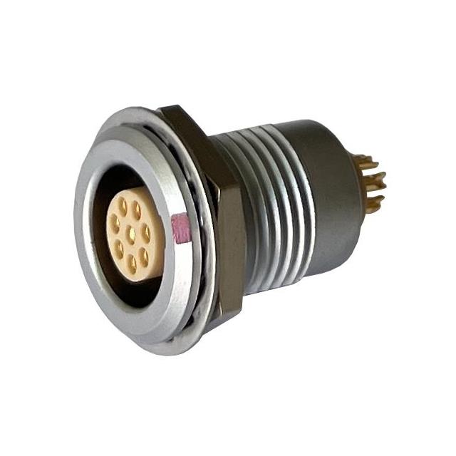 CONN RCPT FMALE 8P GOLD SLDR CUP
