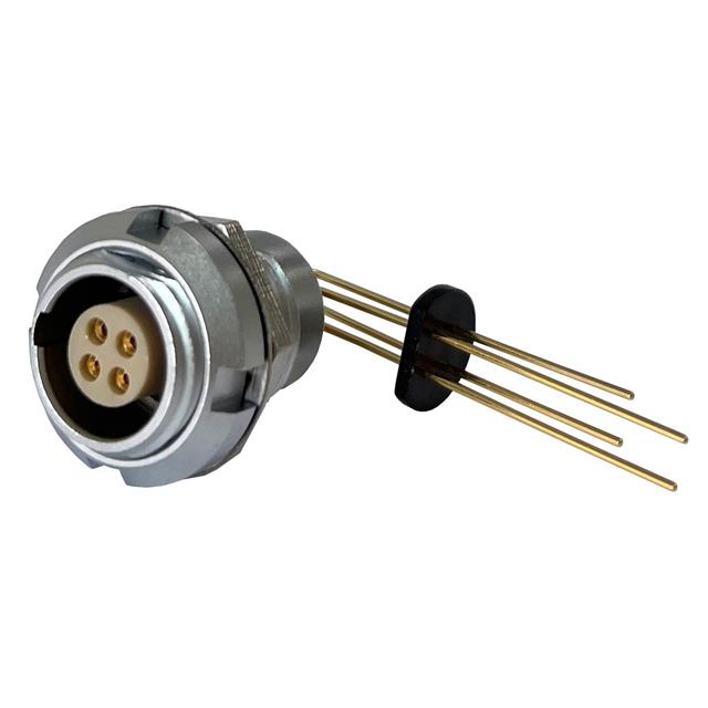 CONN RCPT FMALE 4POS GOLD SLDR