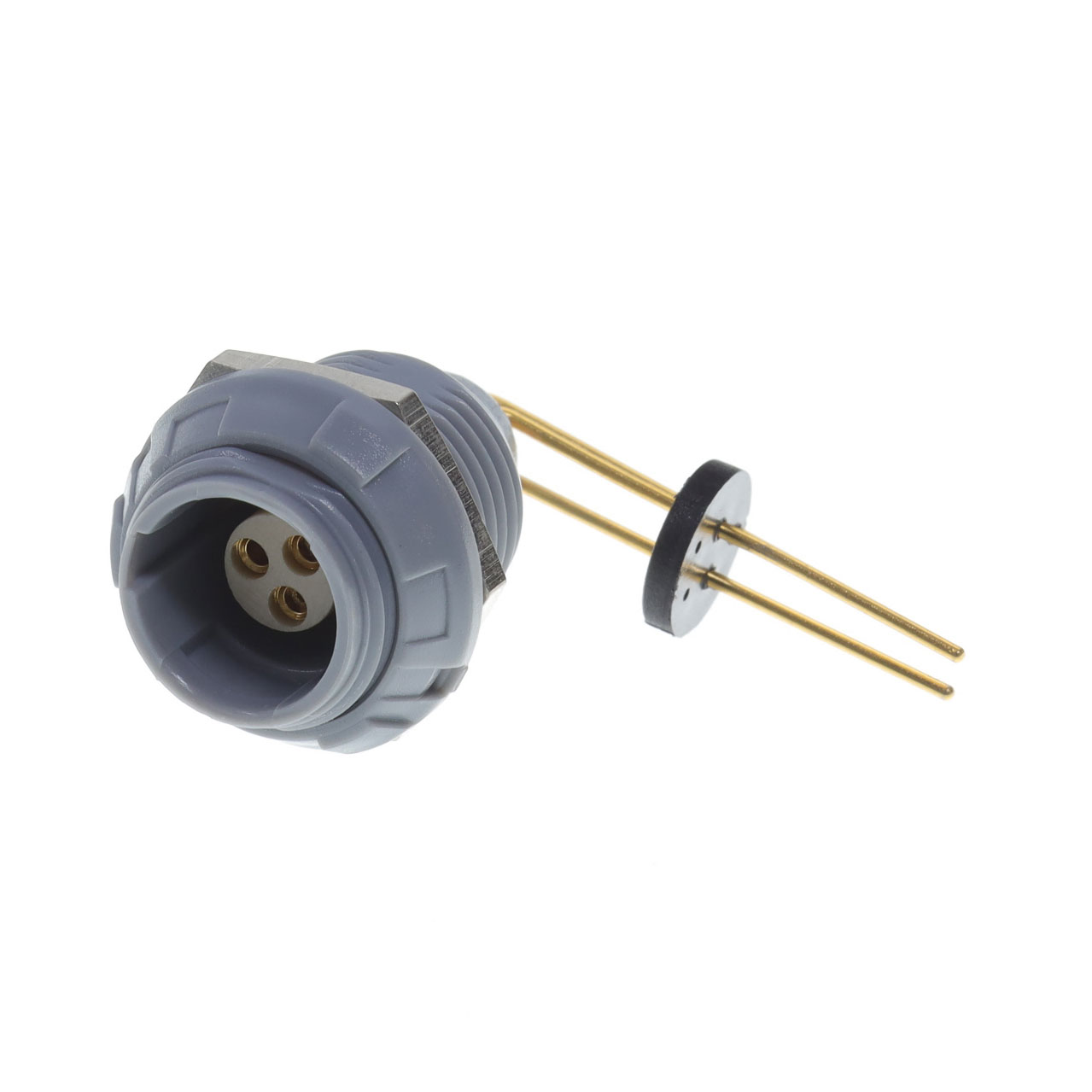 CONN RCPT FMALE 3POS GOLD SLDR