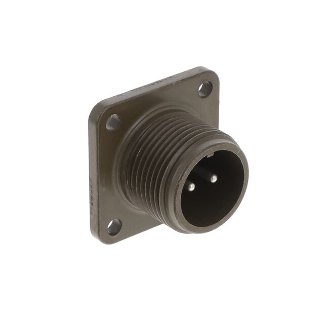 CONN RCPT MALE 2P SILV SLDR CUP