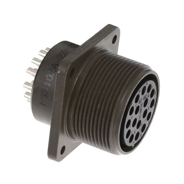 CONN RCPT FMALE 17POS SOLDER CUP