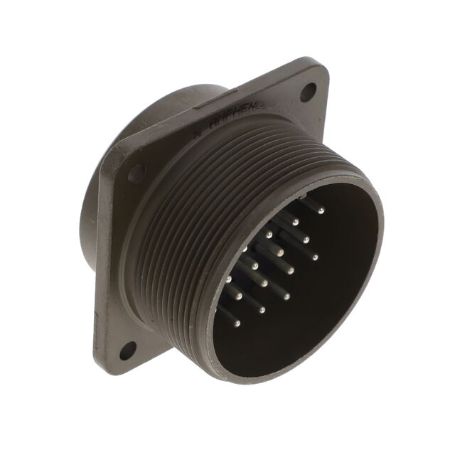 CONN RCPT MALE 20P SILV SLDR CUP