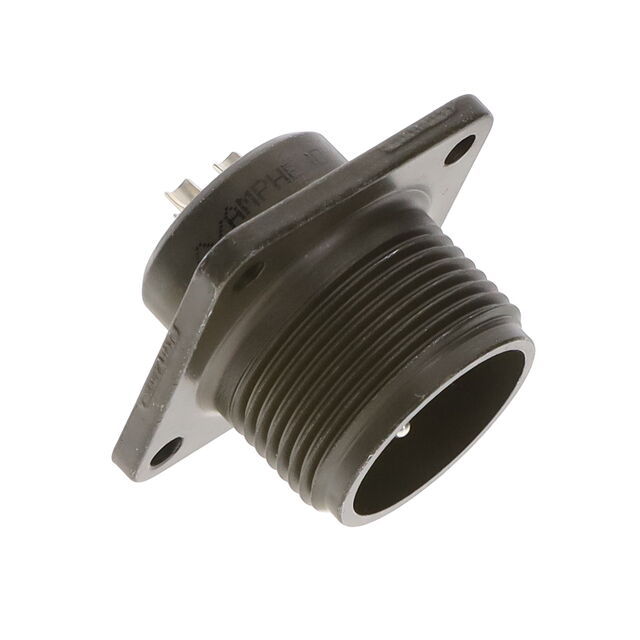 CONN RCPT MALE 3P SILV SLDR CUP