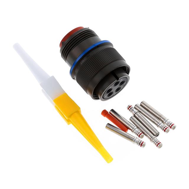 CONN PLUG FMALE 5POS GOLD CRIMP