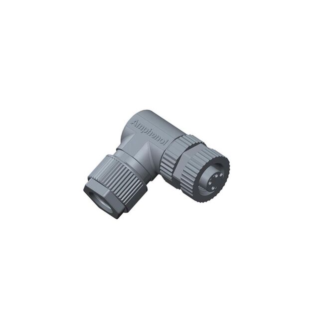 M12 CONN SCREW IN 90