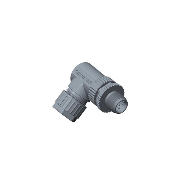M12 CONN SCREW IN 90