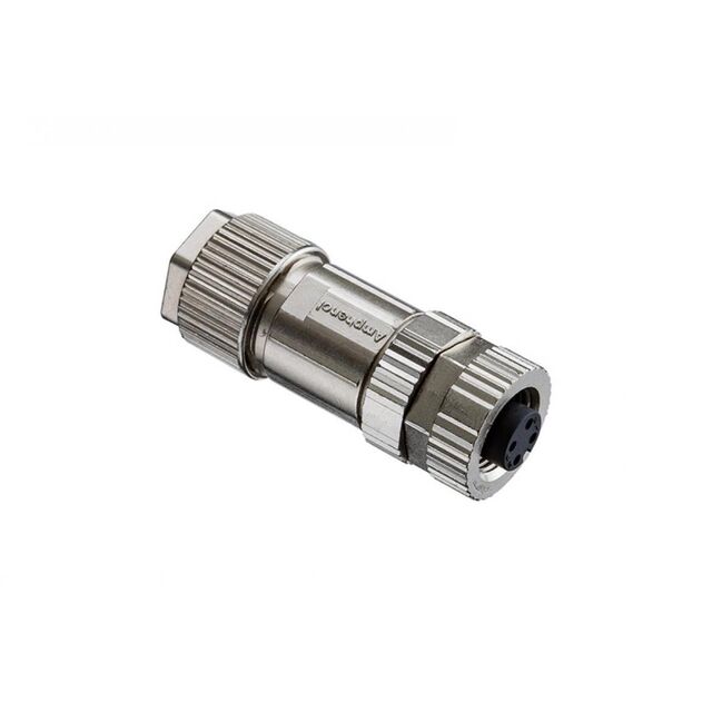 M12 CONN SCREW IN 180