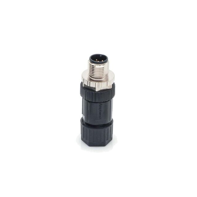M12 CONN SCREW IN 180