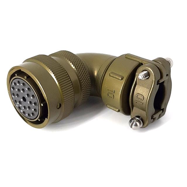 RIGHT ANGLE CABLE PLUG, WITH STR