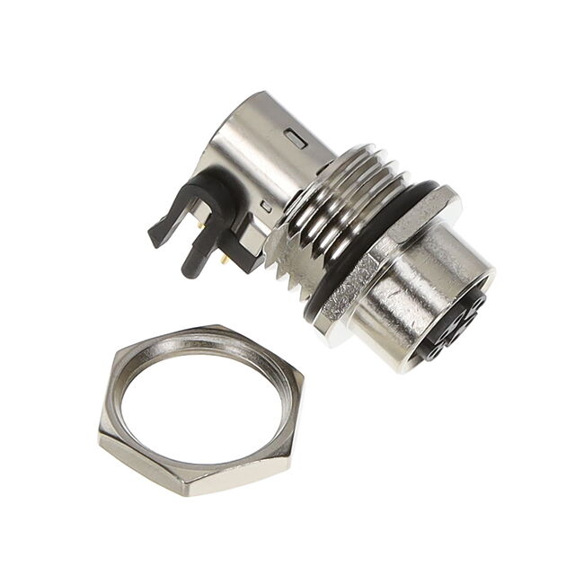 M SERIES, M12, 0.5A, 08 PINS, RE