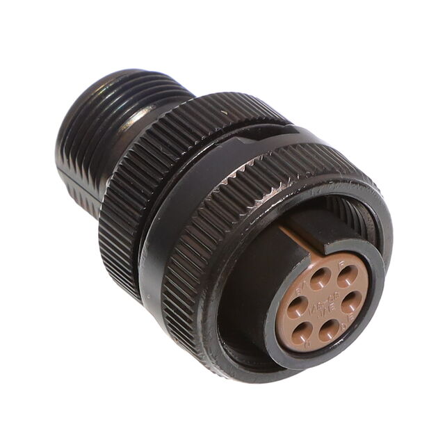 CONN PLUG FMALE 6P SOLDER CUP