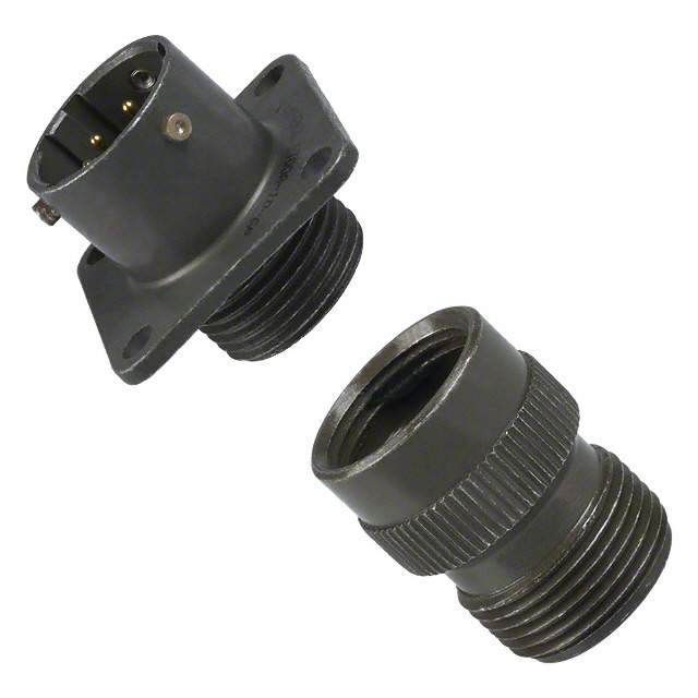 CONN RCPT MALE 6P GOLD SLDR CUP