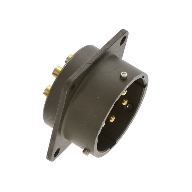 CONN RCPT MALE 5P GOLD SLDR CUP