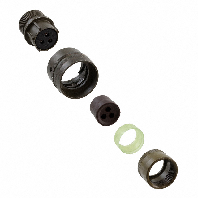 CONN PLUG FMALE 3POS SOLDER CUP