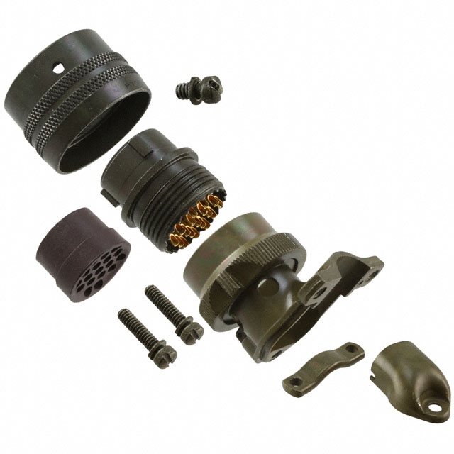 CONN PLUG FMALE 18P SOLDER CUP