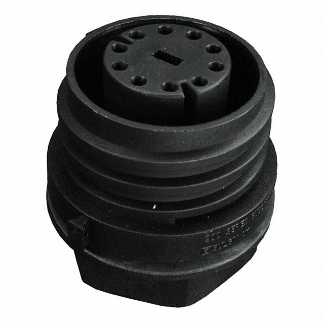 CONN RCPT FMALE 10P NICKEL SCREW