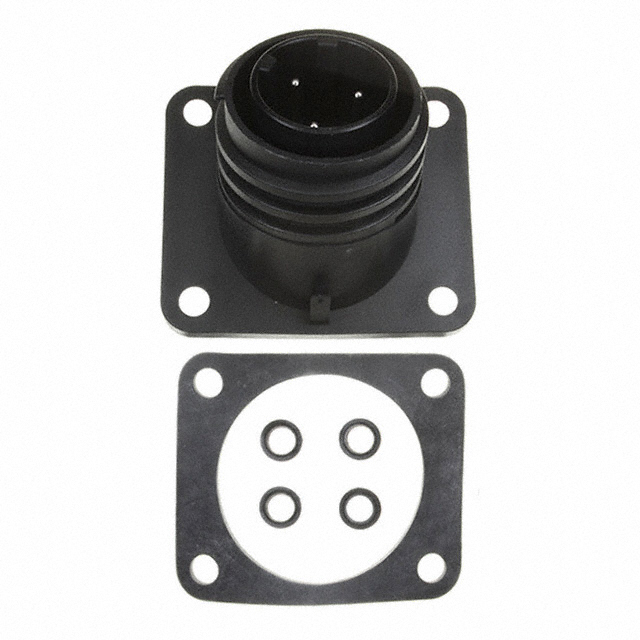 CONN RCPT MALE 3POS NICKEL SCREW