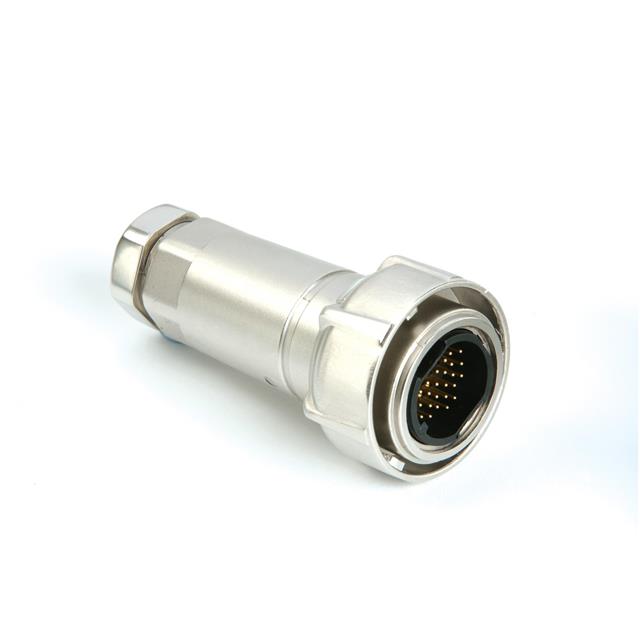 CONN PLUG FMALE 6P NICKEL SCREW