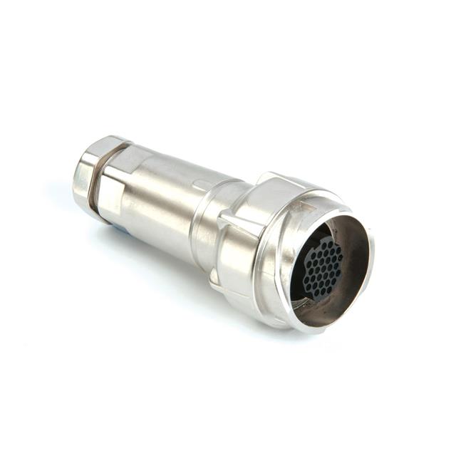 CONN RCPT MALE 6POS NICKEL SCREW