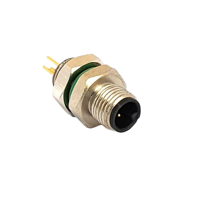 CONN RCPT MALE 4POS GOLD SOLDER
