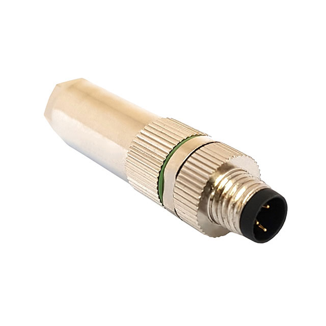 CONN RCPT MALE 4POS SOLDER CUP