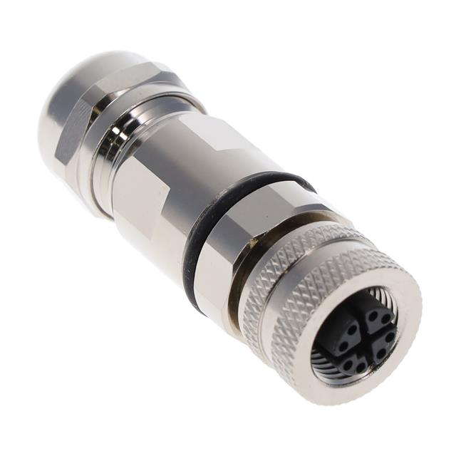 CONN PLUG FMALE 8POS SOLDER CUP