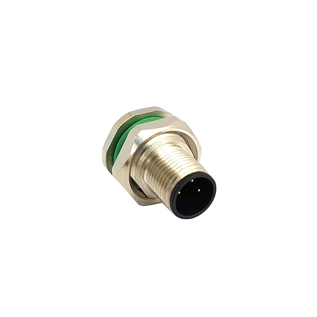 CONN RCPT MALE 8POS GOLD SOLDER