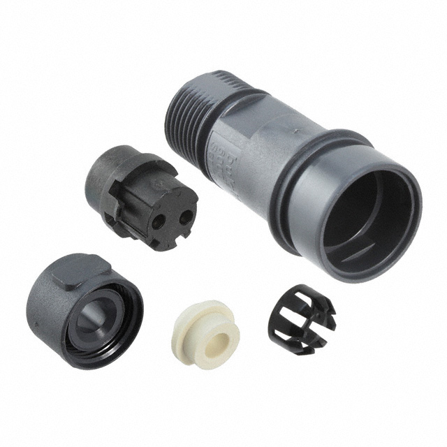 CONN PLUG FMALE 2P NICKEL SCREW