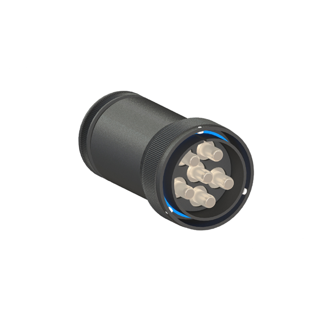 CONN PLUG 6POS W/PINS 1/0