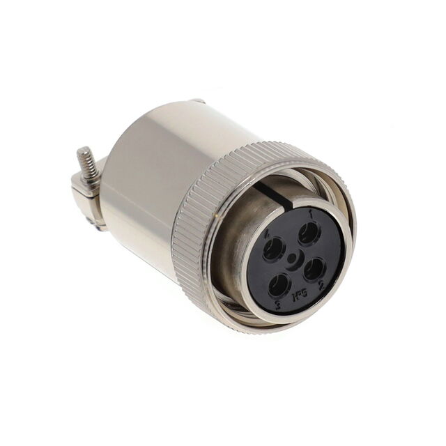 CONN PLUG FMALE 4POS SOLDER