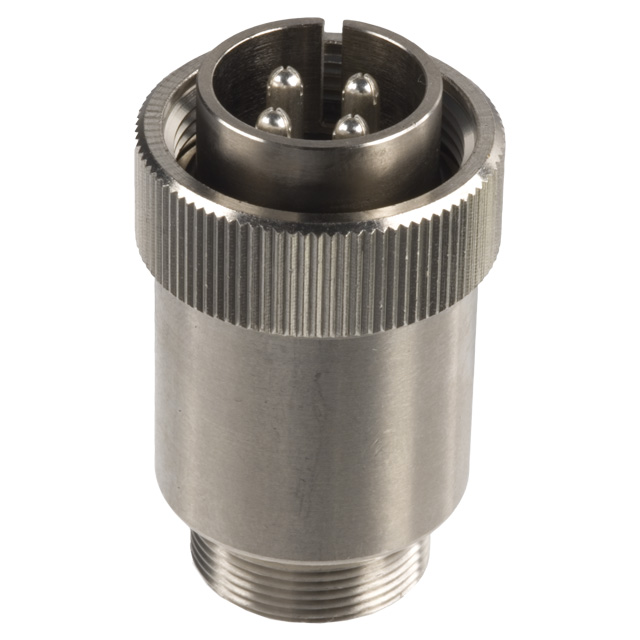 CONN PLUG MALE 4POS SOLDER CUP